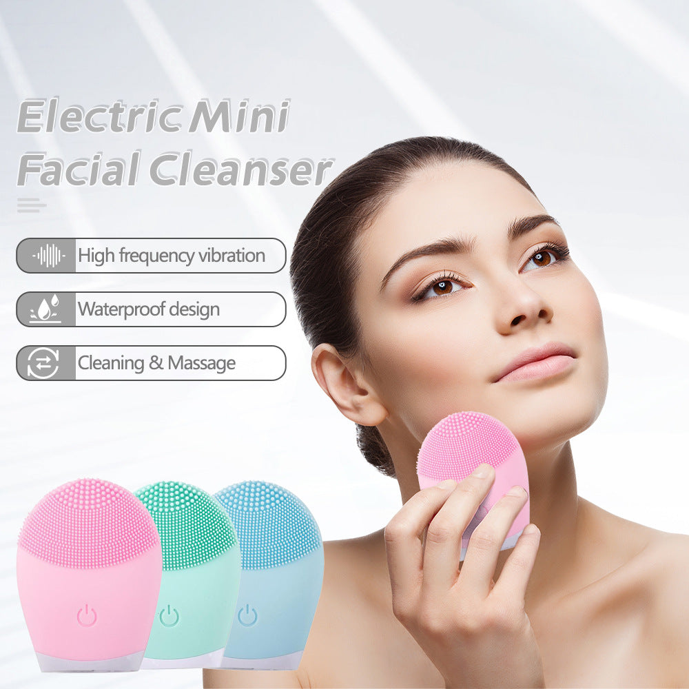 Silicone Sonic Facial Cleansing Brush