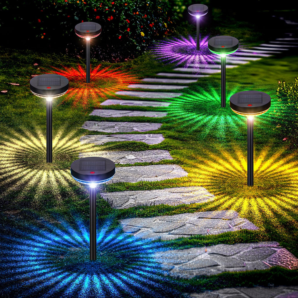Solar LED Pathway Lights (8-Pack)