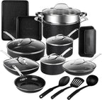 10-Piece Ceramic Non-Stick Cookware Set