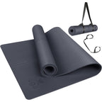 Non-Slip Yoga Mat with Carry Strap