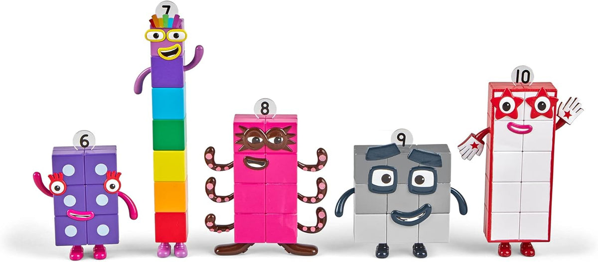 Numberblocks Friends 6–10 Collectible Figures