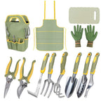 9-Piece Garden Tool Set with Storage Bag