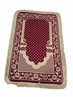Embroidered Velvet Janamaz (Prayer Mat)